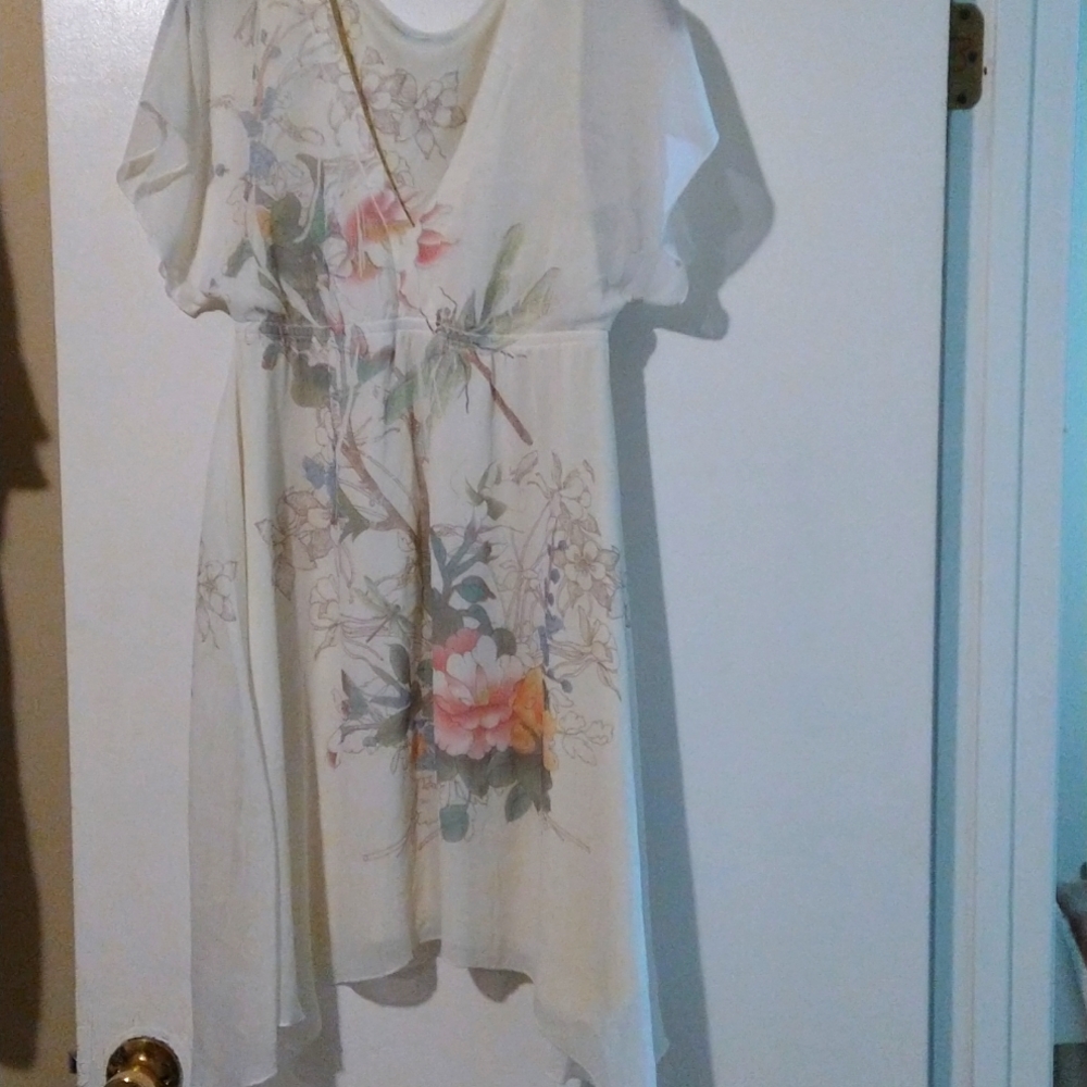 SunDress with dragonflies